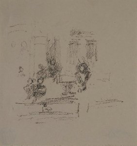 Un interior de James Abbott McNeill Whistler