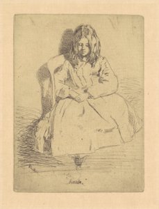 Annie, sentada de James Abbott McNeill Whistler