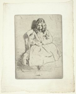 Annie, sentada