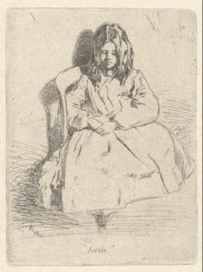 Annie, sentada