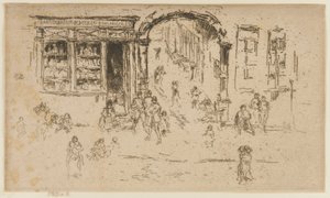 Arco, Bruselas de James Abbott McNeill Whistler