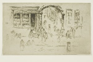 Arco, Bruselas de James Abbott McNeill Whistler
