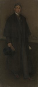 Arreglo en color carne y marrón: Retrato de Arthur Jerome Eddy de James McNeill Whistler