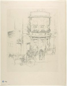 Parte trasera del Gaiety Theatre de James McNeill Whistler