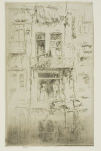 Balcón, Ámsterdam de James Abbott McNeill Whistler