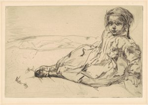Bibi Valentín de James Abbott McNeill Whistler