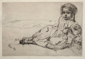 Bibi Valentine de James McNeill Whistler