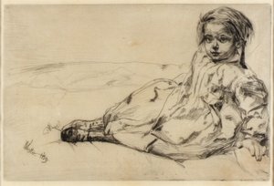 Bibi Valentine de James McNeill Whistler