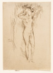 Atando el cabello de James Abbott McNeill Whistler