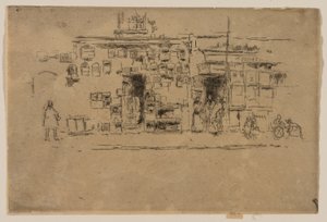 Jaulas de pájaros, Chelsea de James Abbott McNeill Whistler