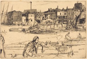 Muelle del León Negro de James McNeill Whistler