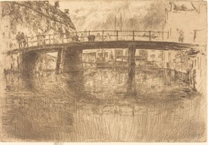 Puente, Ámsterdam de James Abbott McNeill Whistler
