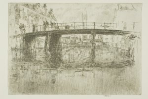 Puente, Ámsterdam de James Abbott McNeill Whistler