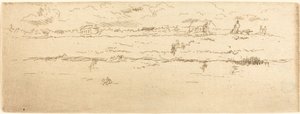 Canal, Ostende de James Abbott McNeill Whistler
