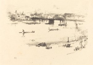 Puente ferroviario de Charing Cross de James Abbott McNeill Whistler