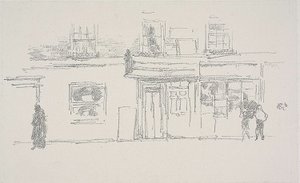 Tiendas de Chelsea de James Abbott McNeill Whistler
