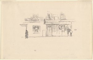 Tiendas de Chelsea de James Abbott McNeill Whistler