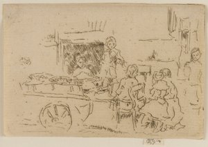 Carretilla de frutas para niños de James Abbott McNeill Whistler
