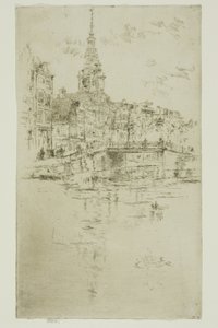 Iglesia, Ámsterdam de James Abbott McNeill Whistler