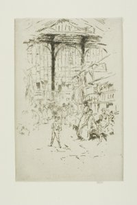 Intercambio de ropa, Houndsditch, No. 2 de James Abbott McNeill Whistler