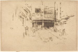 Intercambio de ropa, No.I de James Abbott McNeill Whistler