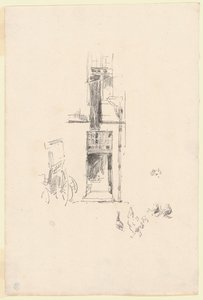 Gallos y Gallinas, Hôtel Colbert de James McNeill Whistler