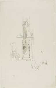 Gallos y gallinas, Hôtel Colbert de James McNeill Whistler