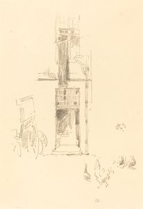 Gallos y gallinas, Hôtel Colbert de James Abbott McNeill Whistler