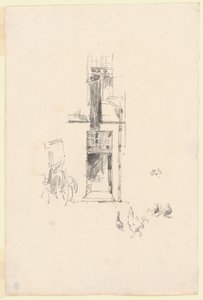 Gallos y Gallinas, Hôtel Colbert de James Abbott McNeill Whistler