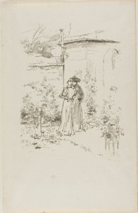 Confidencias en el jardín de James Abbott McNeill Whistler