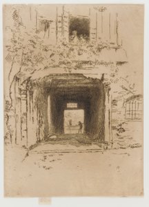 Puerta y vid de James Abbott McNeill Whistler