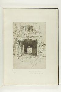 La puerta y la vid de James McNeill Whistler