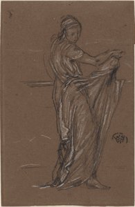 Figura Femenina Drapada de James Abbott McNeill Whistler