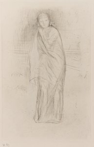 Modelo Draped de James Abbott McNeill Whistler