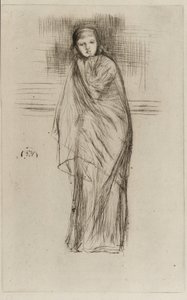 Modelo Draped de James Abbott McNeill Whistler