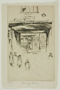 Drury Lane de James McNeill Whistler