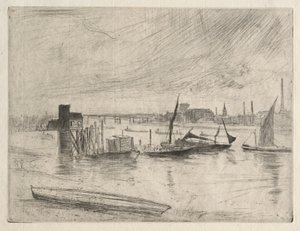 A primera hora de la mañana en Battersea de James McNeill Whistler
