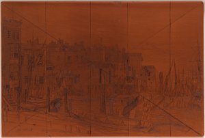 Placa de grabado: Policía del Támesis de James Abbott McNeill Whistler