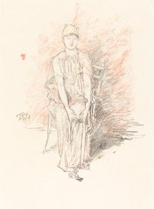 Estudio de figura en colores de James Abbott McNeill Whistler
