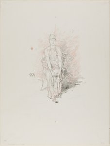 Estudio de figura en colores de James Abbott McNeill Whistler