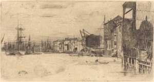 Muelle de Libre Comercio de James Abbott McNeill Whistler
