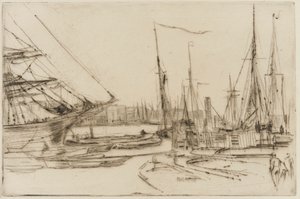 Desde Billingsgate de James Abbott McNeill Whistler