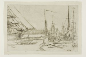 Desde Billingsgate de James Abbott McNeill Whistler