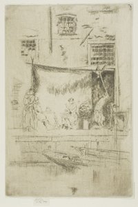 Puesto de frutas de James Abbott McNeill Whistler