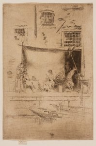 Puesto de frutas de James Abbott McNeill Whistler