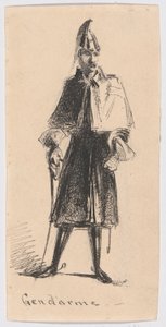 Gendarme de James Abbott McNeill Whistler