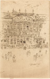 Gran Plaza, Bruselas de James Abbott McNeill Whistler