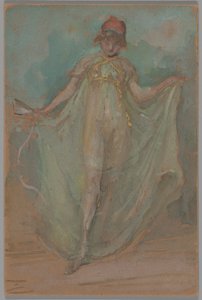 Verde y Azul: La Bailarina de James McNeill Whistler