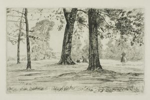 Parque de Greenwich de James Abbott McNeill Whistler