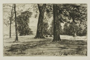 Parque de Greenwich de James Abbott McNeill Whistler
